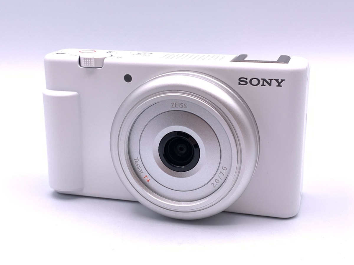 【中古】ソニー VLOGCAM ZV-1F W ホワイト