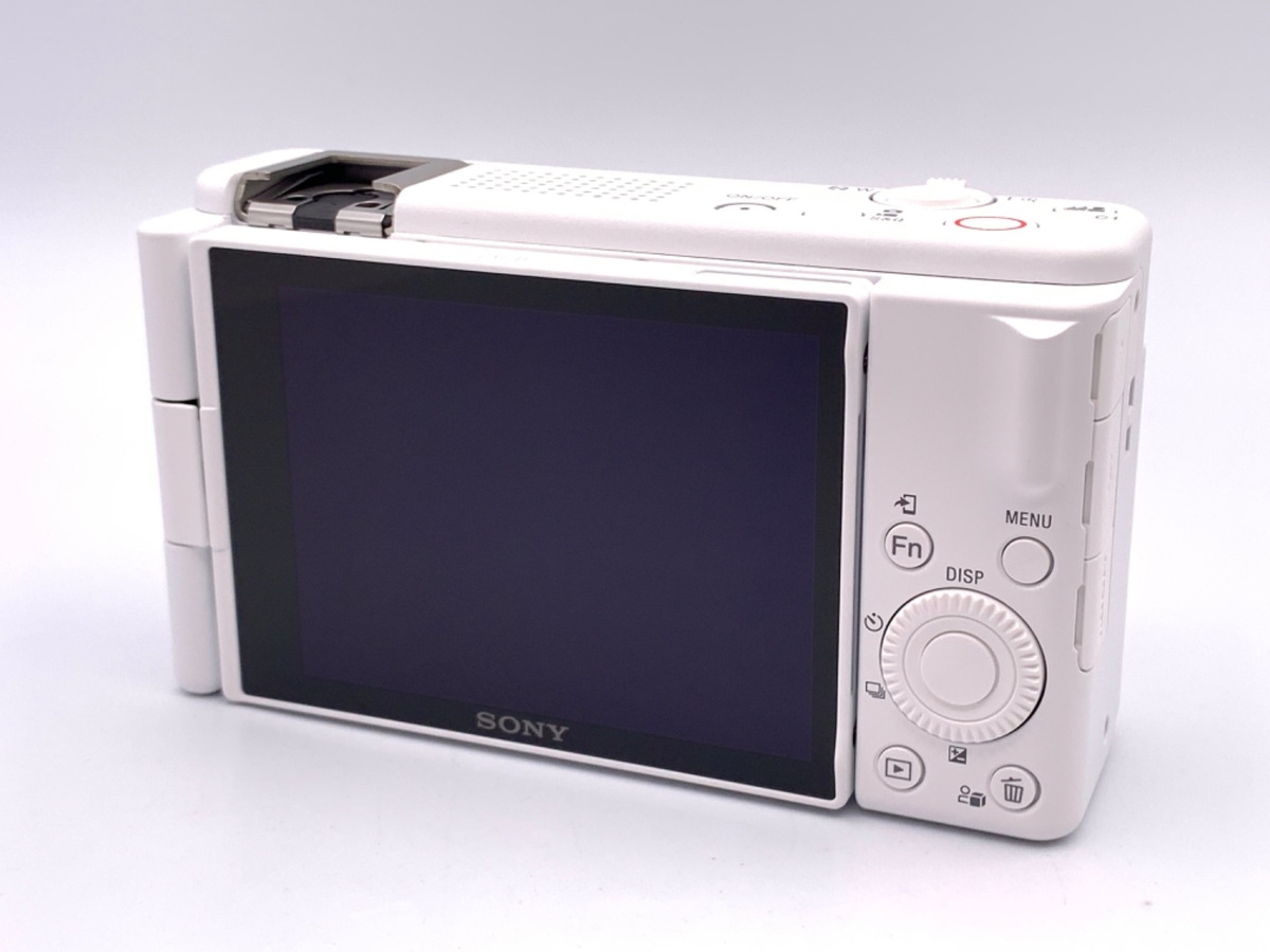 【中古】ソニー VLOGCAM ZV-1F W ホワイト