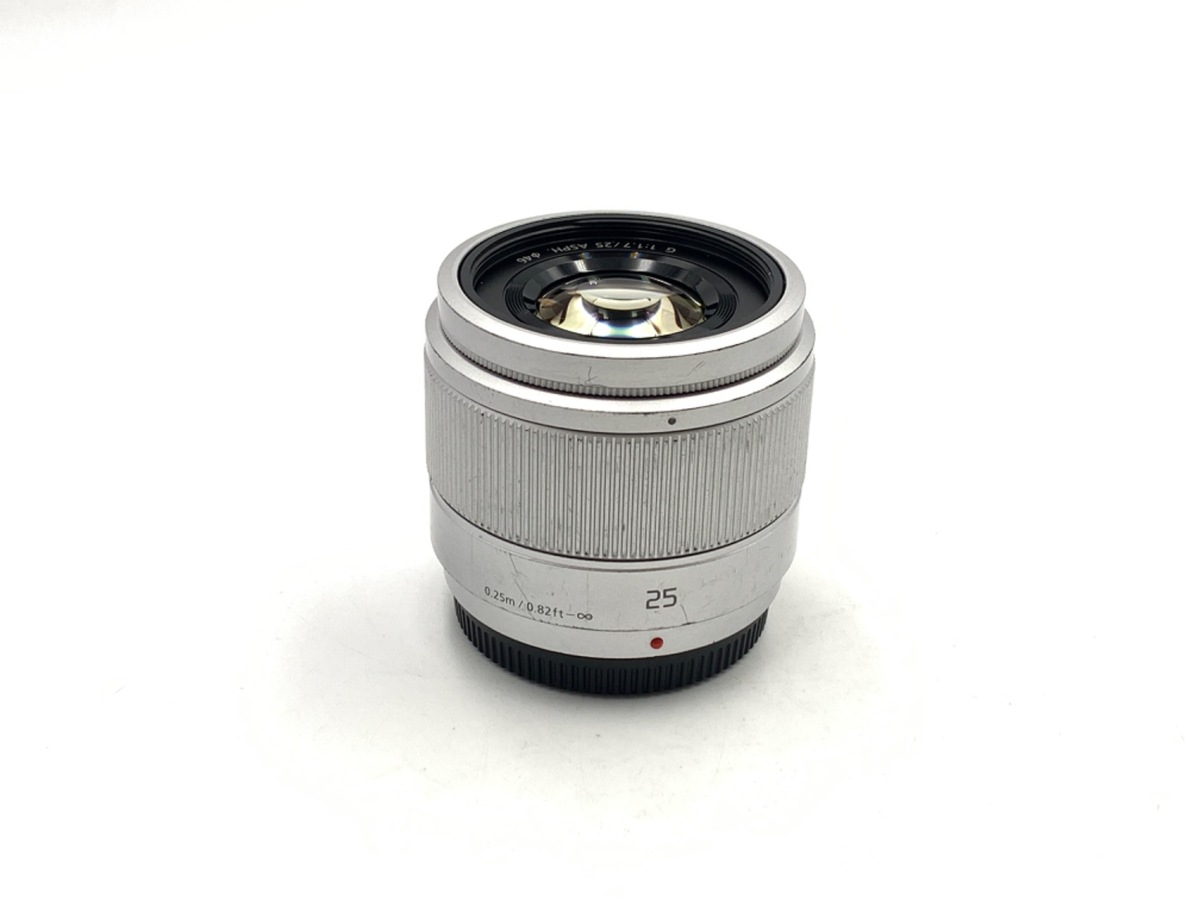 LUMIX G 25mm/F1.7 ASPH. H-H025-S [シルバー] 中古価格比較 - 価格.com