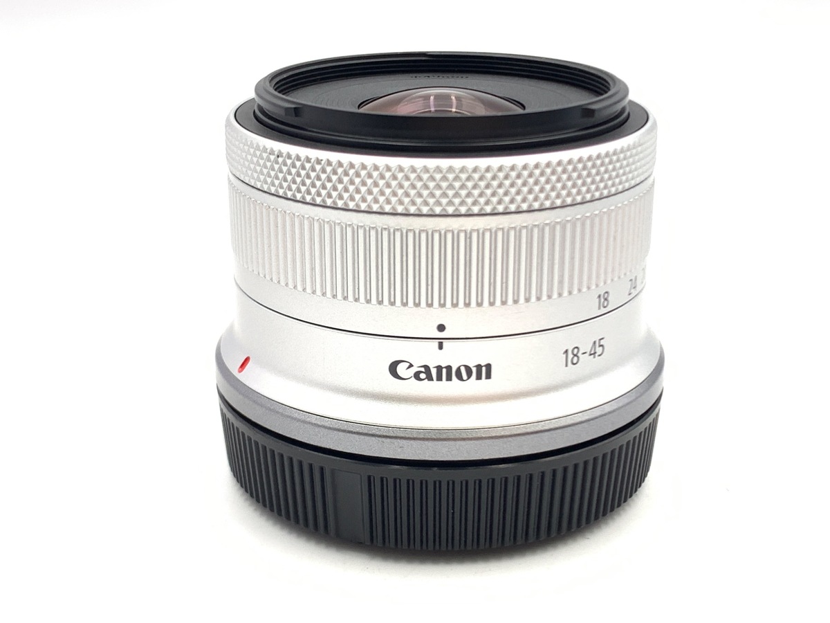 中古：AB(良品)】キヤノン RF-S18-45mm F4.5-6.3 IS STM シルバー