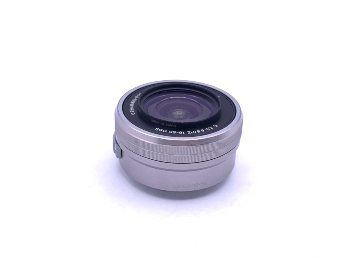 中古】ソニー E PZ 16-50mm F3.5-5.6 OSS シルバー [SELP1650