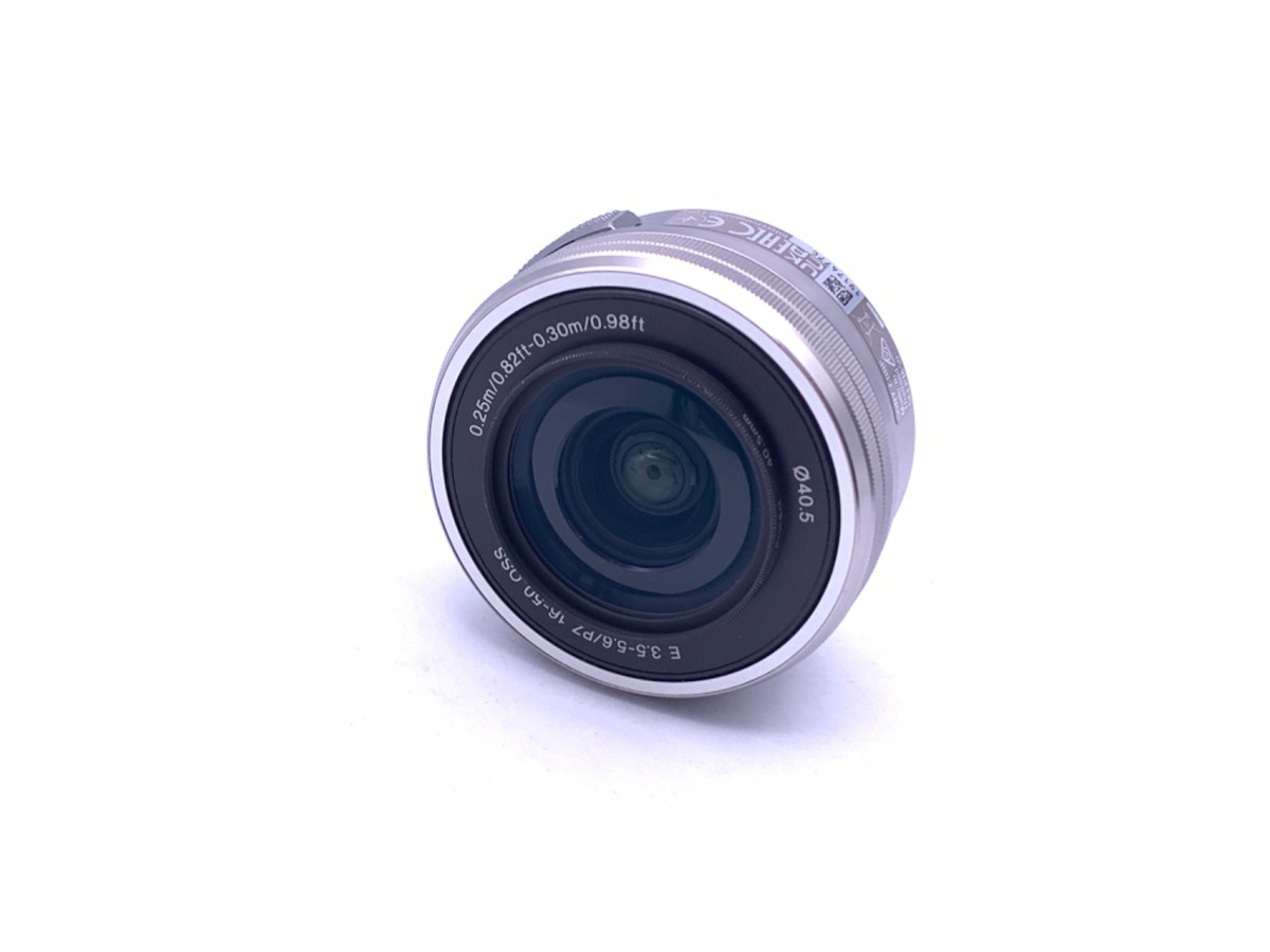 中古】ソニー E PZ 16-50mm F3.5-5.6 OSS シルバー [SELP1650
