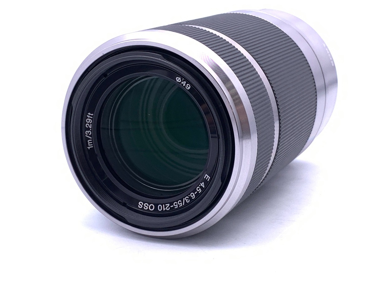 【中古】ソニー E 55-210mm F4.5-6.3 OSS [SEL55210S] シルバー