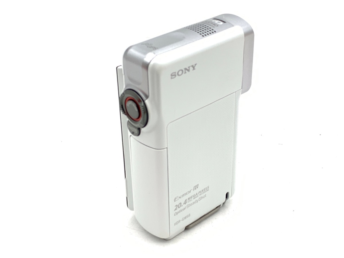 SONY ソニー　HDR-GW66 ハンディカム ホワイト HDR-GW66V 商品の写真 | デジタルビデオカメラ Handycam ハンディカム