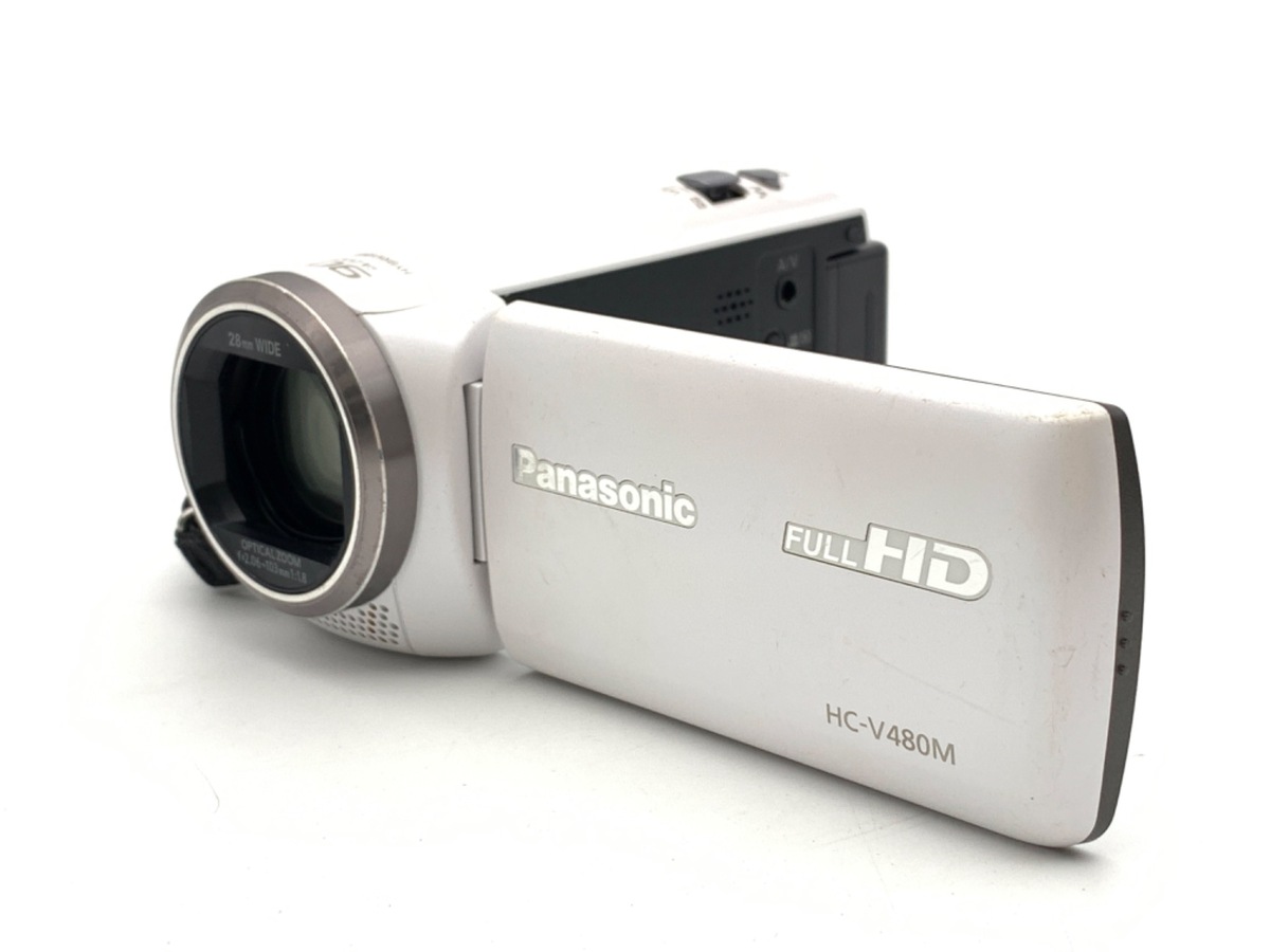 Panasonic HDビデオカメラ HC-V480M ホワイト HC-V480M ビデオカメラ ホワイト [フルハイビジョン対応] Panasonic