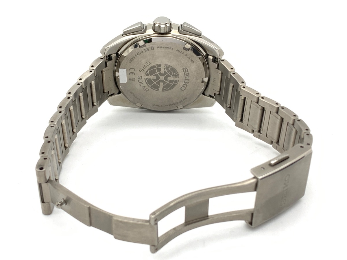 中古：AB(良品)】セイコー アストロン シルバー SBXC063/5X53-0AV0