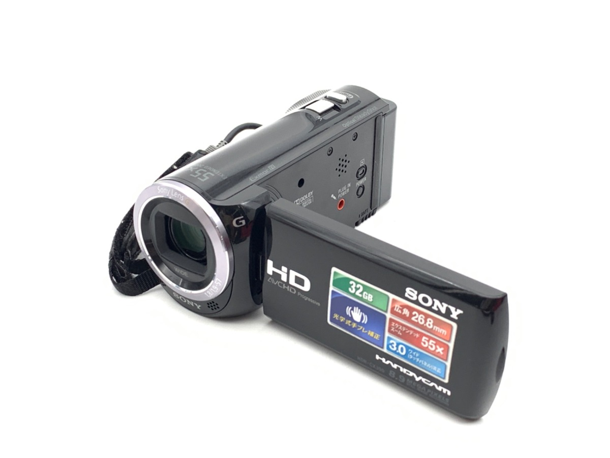 中古：B(並品)】ソニー HDR-CX390 クリスタルブラック | 2443801341275