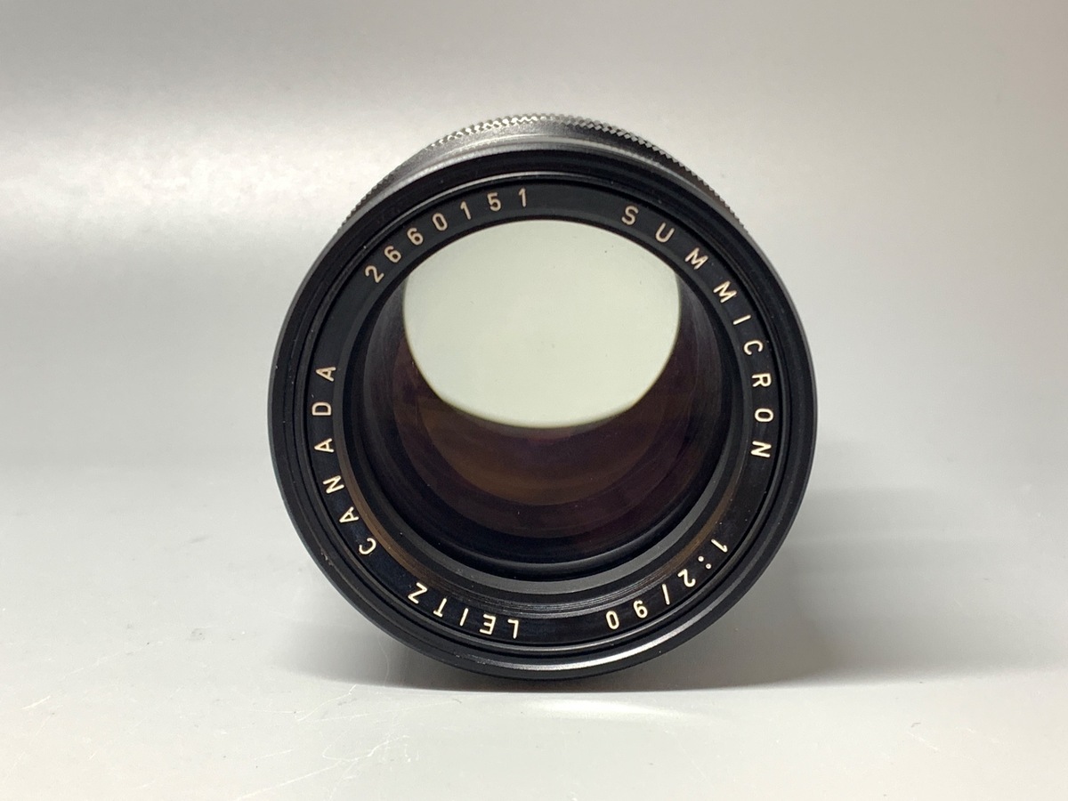 【中古】ライカ ズミクロンM 90mm F2 ブラック（2代目）
