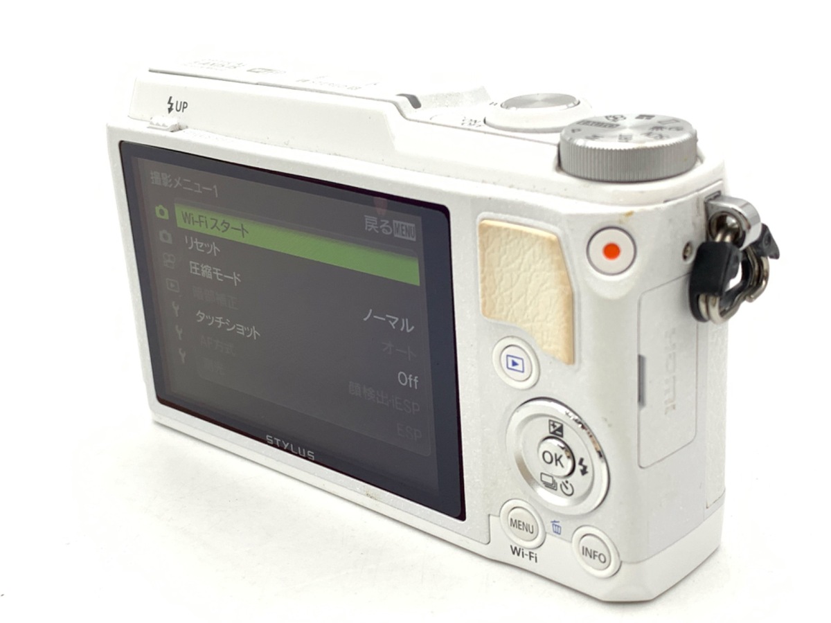 中古：B(並品)】オリンパス STYLUS SH-1 WHT ホワイト | 2443801356514
