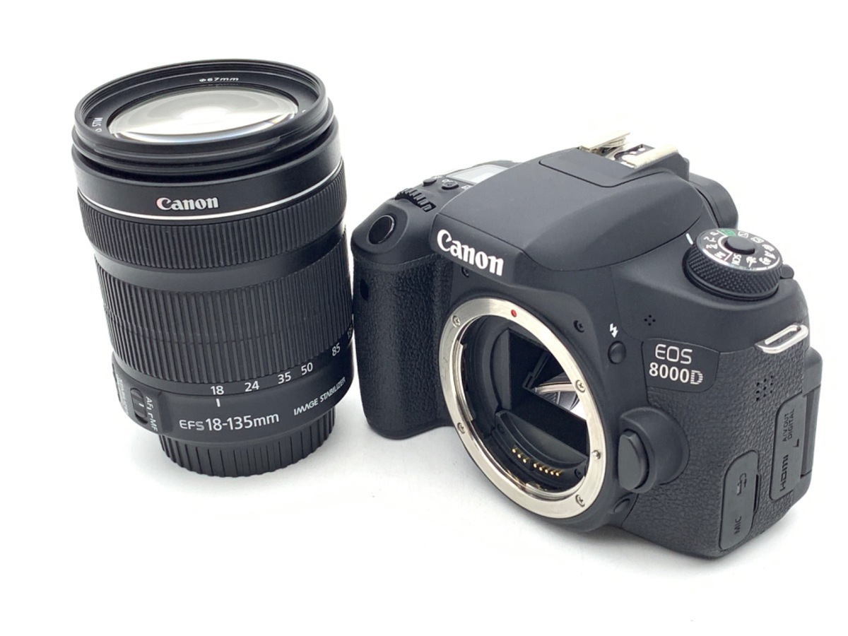 中古】キヤノン EOS 8000D EF-S18-135mm IS STM レンズキット