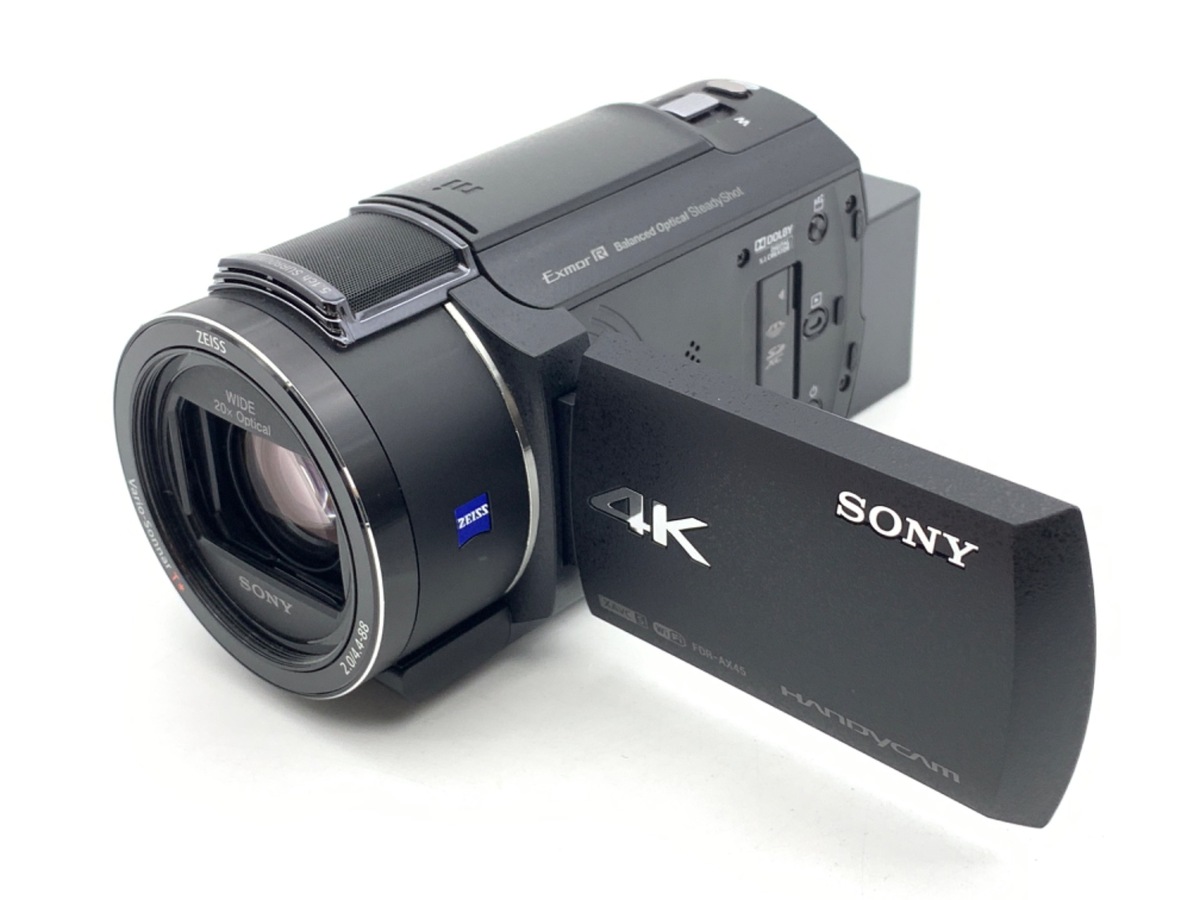 ビデオカメラ SONY FDR-AX45(B) SONY（ソニー） SONY FDR-AX45 B デジタル4Kビデオカメラレコーダー