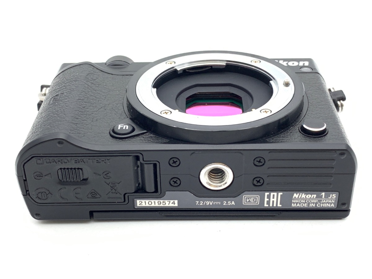 中古：B(並品)】ニコン Nikon1 J5 ボディ ブラック | 2443801370954