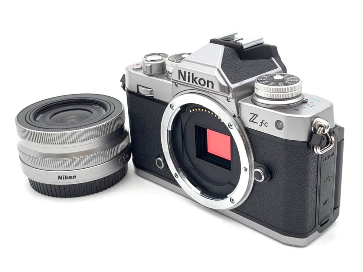 (q)Nikon Z fc シルバー 16-50VRレンズキット Zシリーズ（Nikon） ニコン Zfc 16-50 VR レンズキット シルバー