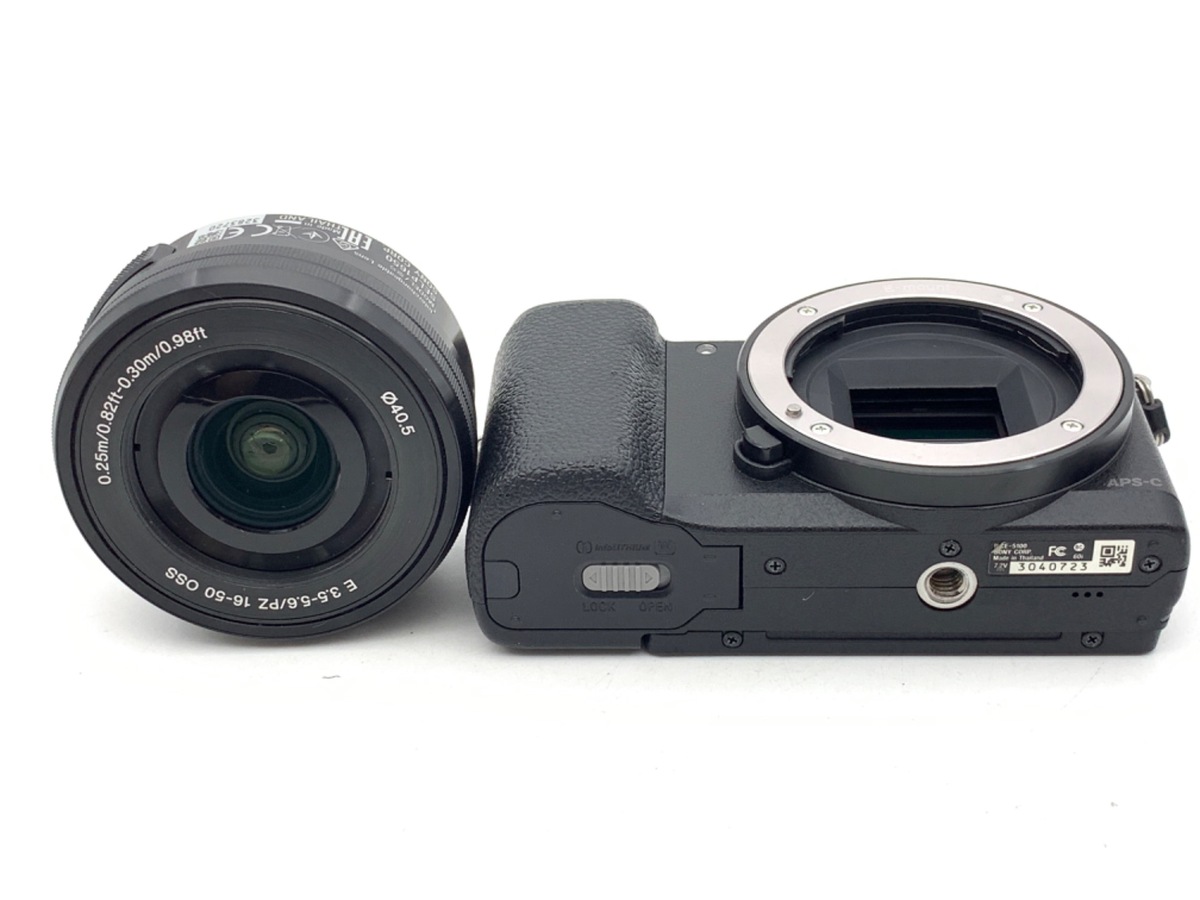 中古：B(並品)】ソニー α5100 パワーズームレンズキット ブラック