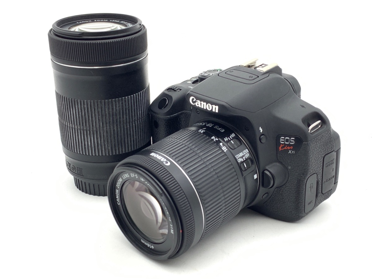 中古：B(並品)】キヤノン EOS Kiss X7i ダブルズームキット