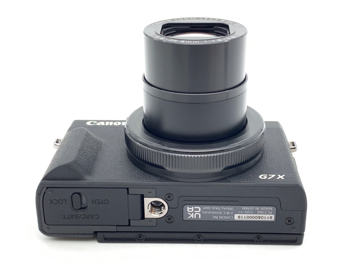 中古：A(美品)】キヤノン PowerShot G7 X Mark III ブラック