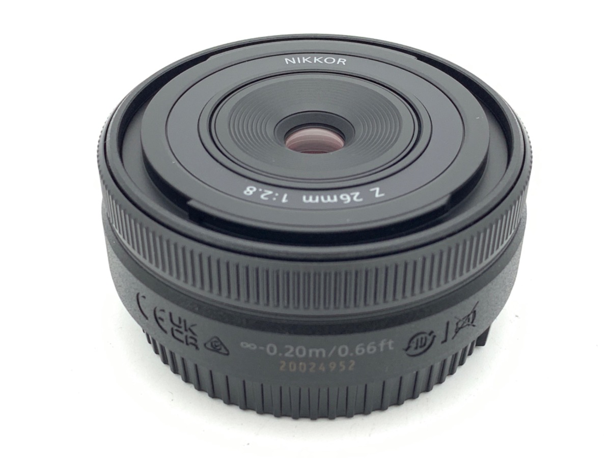 中古：AB(良品)】ニコン NIKKOR Z 26mm f/2.8 | 2443801379841
