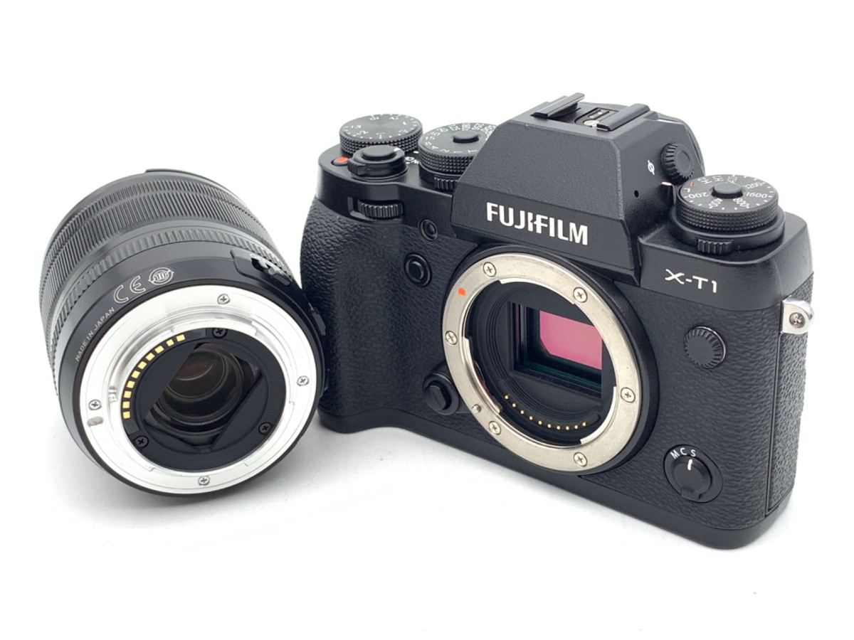 FUJIFILM X-T1 レンズ　2個　中古 中古：B(並品)】フジフイルム X-T1 レンズキット ブラック