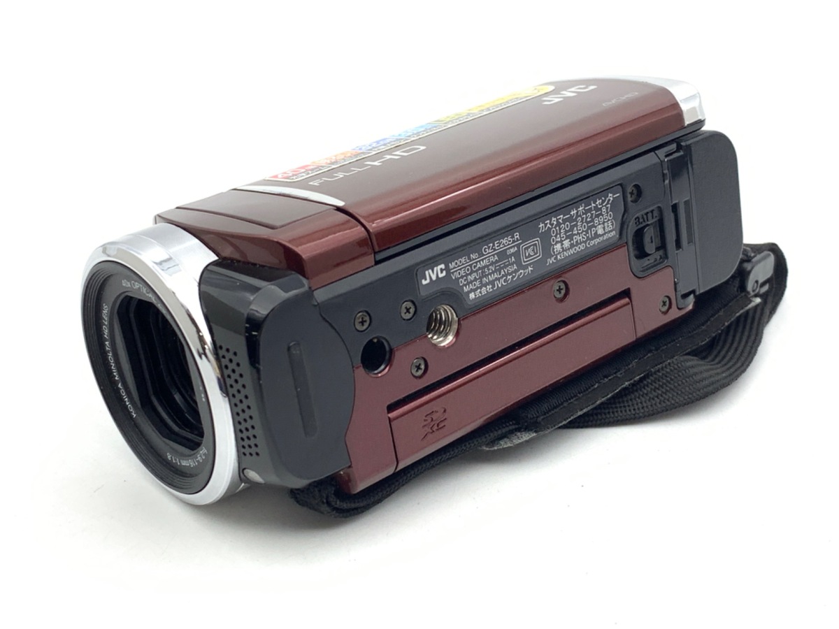 中古】ビクター Everio GZ-E265 ルージュレッド｜｜カメラの