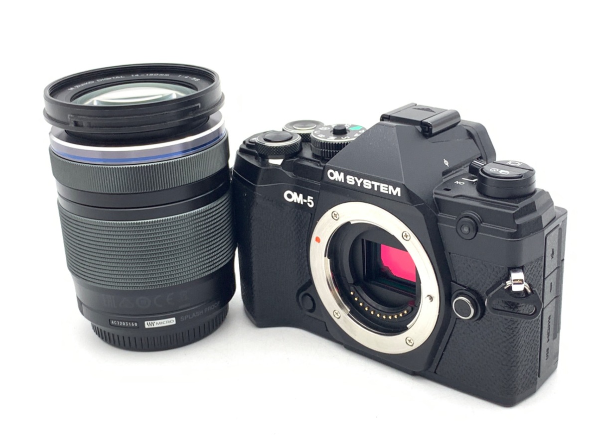 「中古」OM SYSTEM OM-5 14-150mm II レンズキット+ OM SYSTEM OM-5 14-150mm II レンズキット [ブラック] 中古価格