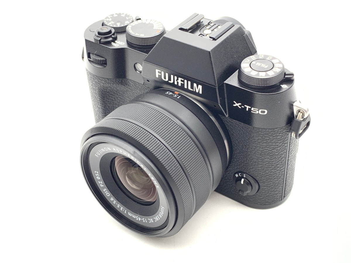 FUJIFILM X-T50 XC15-45mmレンズキット 3年保険付] FUJIFILM X-T50 XC15-45mmレンズキット ブラック 2