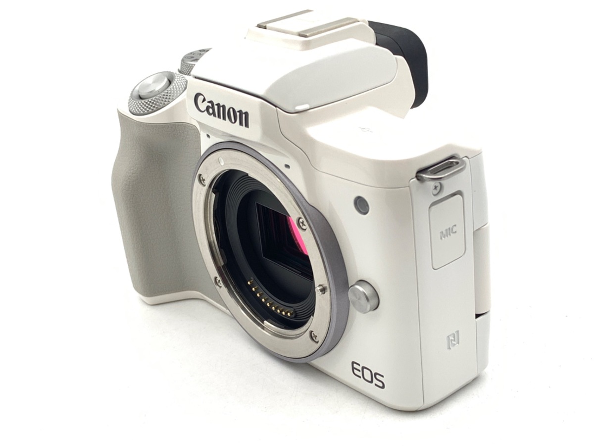 【中古】キヤノン EOS Kiss M ボディ ホワイト