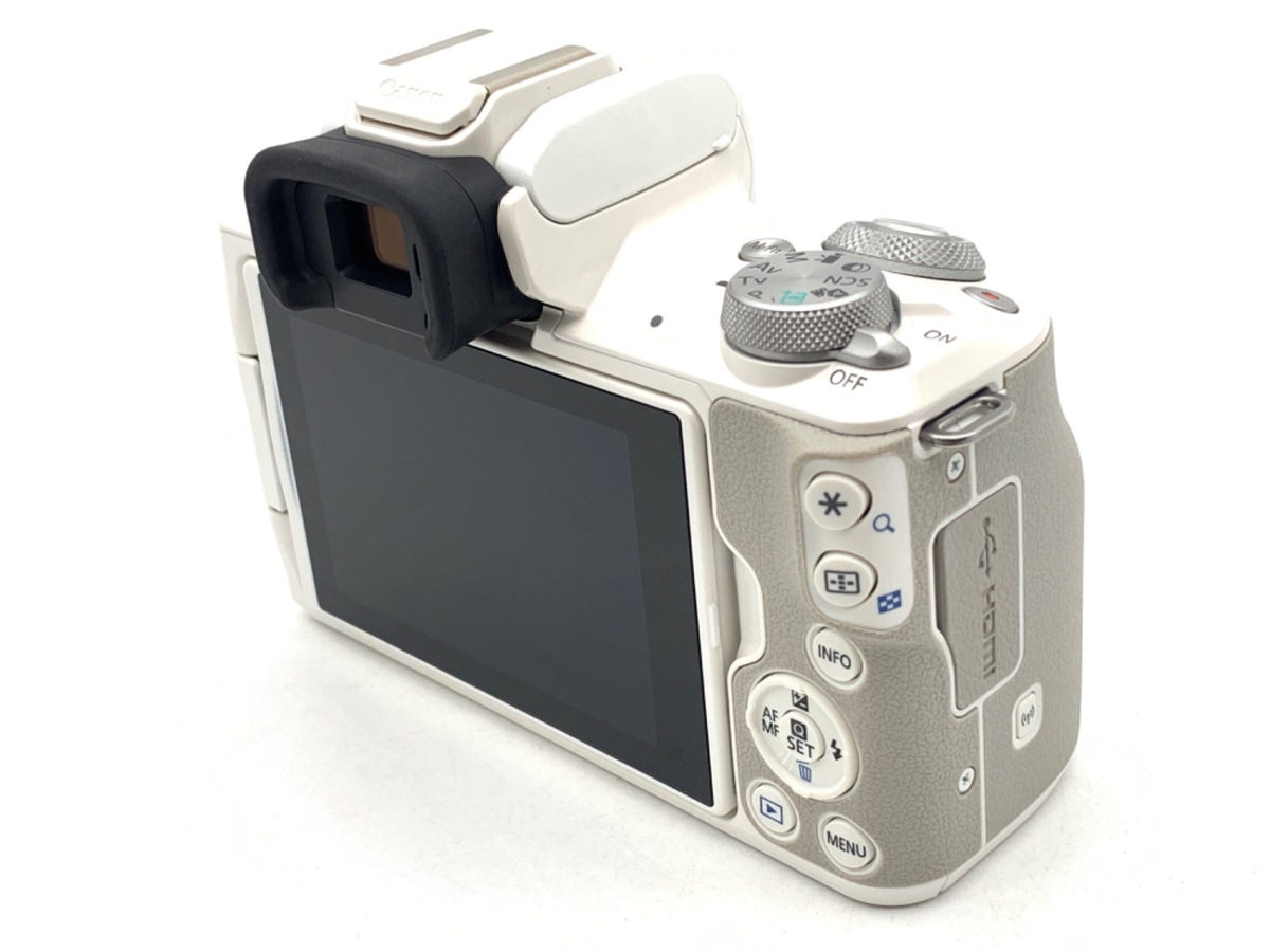 【中古】キヤノン EOS Kiss M ボディ ホワイト