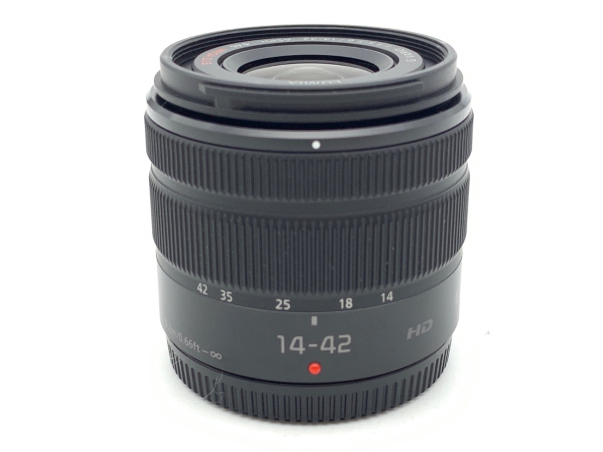 中古：B(並品)】パナソニック LUMIX G VARIO 14-42mm/F3.5-5.6IIASPH