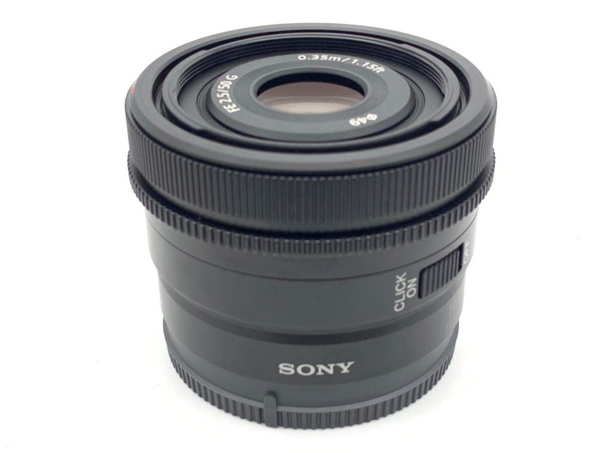 美品　SONY FE 50mm F2.5 G SEL50F25G 単焦点レンズ 新品)SONY (ソニー) FE 50mm F2.5G SEL50F25G（商品ID