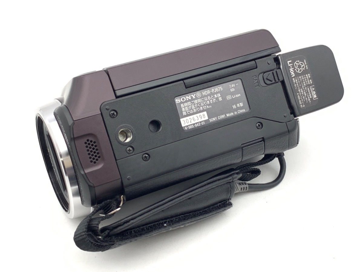 ソニー SONY ビデオカメラ Handycam 光学30倍 内蔵メモリー32GB ボルドーブラウン HDR-PJ675 TC Amazon | SONY ビデオカメラ HDR-PJ675 32GB 光学30倍 ボルドー