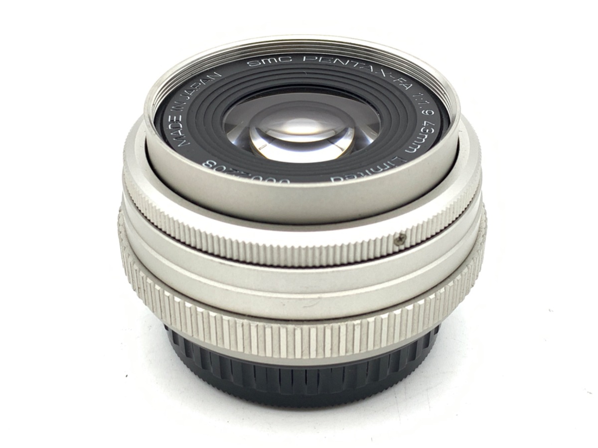 中古：B(並品)】ペンタックス FA 43mm F1.9 Limited (シルバー 