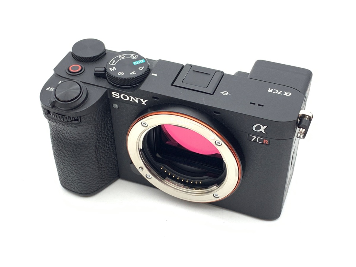 【新品同様＋今だけ付属品多数】Sony α7CR ブラック 中古】(ソニー) SONY α7CR (ILCE-7CR) ブラック ボディ｜ナニワ