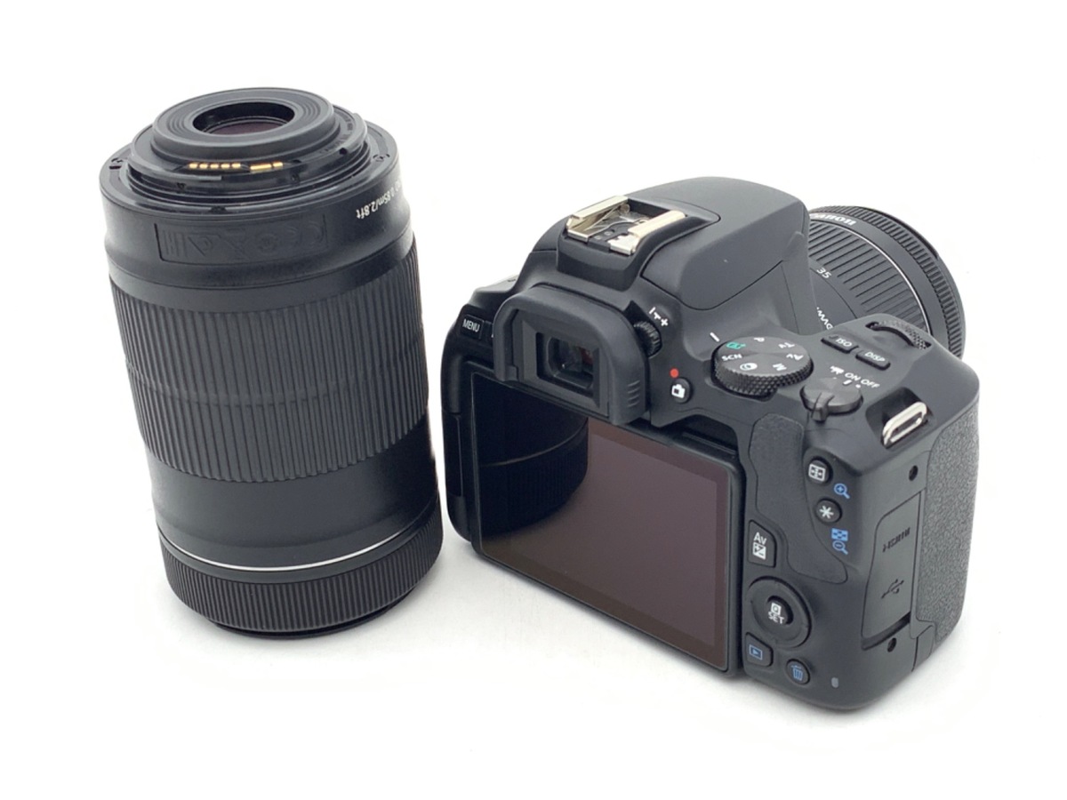中古】キヤノン EOS Kiss X10 ダブルズームキット ブラック｜｜カメラ