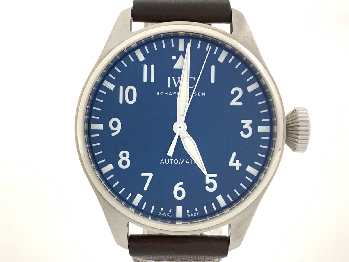 IWC パイロットウォッチ ビッグパイロットウォッチ ブルー IW329303 ステンレススティール