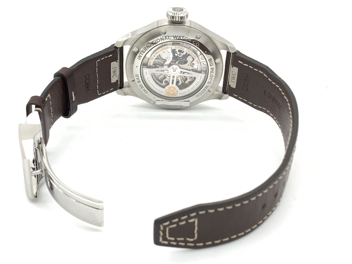 IWC パイロットウォッチ ビッグパイロットウォッチ ブルー IW329303 ステンレススティール