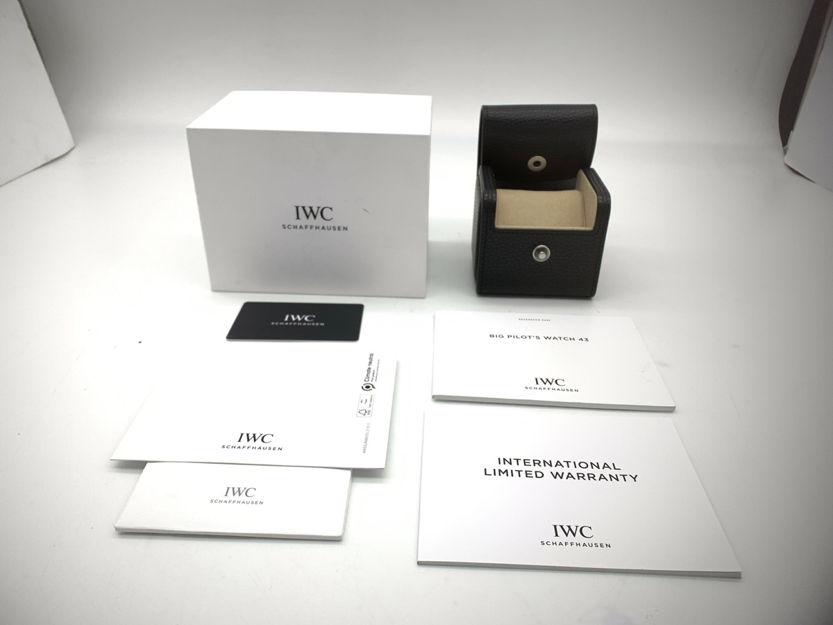 IWC パイロットウォッチ ビッグパイロットウォッチ ブルー IW329303 ステンレススティール