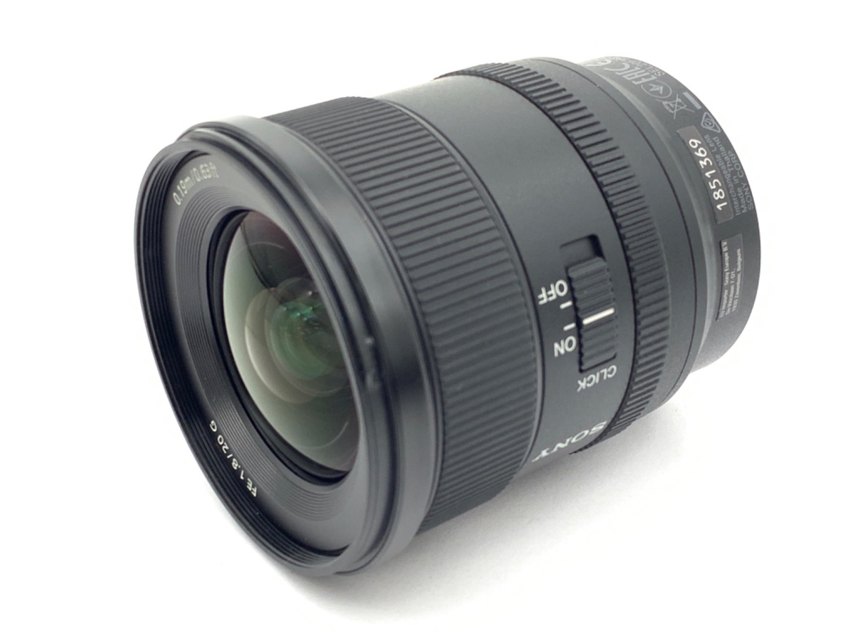 【中古美品】Sony FE 20mm F1.8 G レンズ ソニー FE 20mm F1.8 G [SEL20F18G]