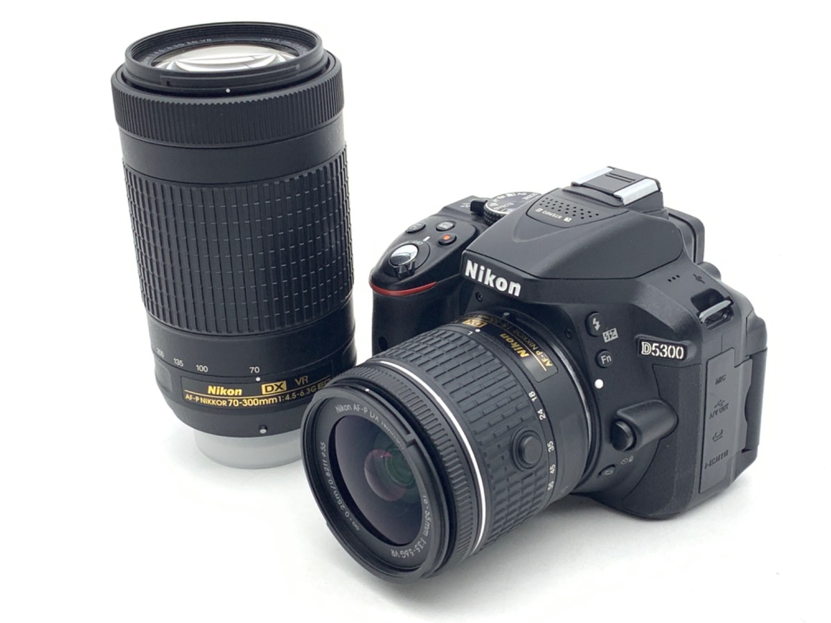 ◾️新品級■Nikon ニコン D5600 AF-Pダブルズームキット Amazon | Nikon D5600 デジタル一眼レフカメラ 18-55mm VR & 70