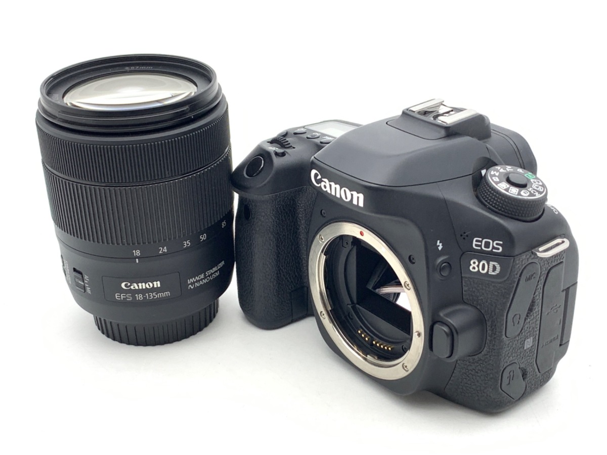 CanonEOS80D 一眼レフカメラ EF-S 18-135 IS USM 他 CANON EOS 80D EF-S18-135 IS USM レンズキット 価格比較 - 価格.com