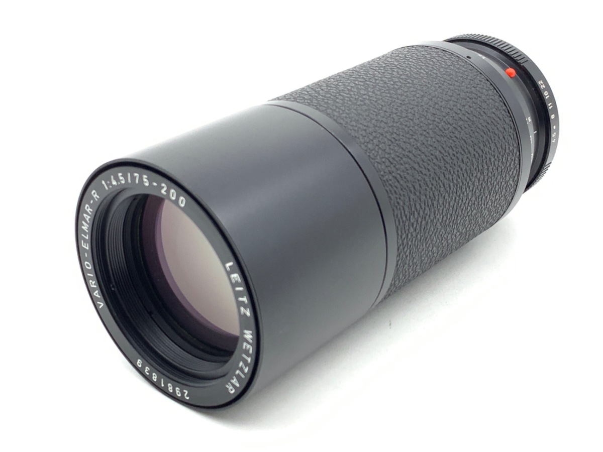 【美品】Leica バリオ・エルマー R75-200mm F4.5 Leitz Leica Vario-Elmar-R 75-200mm/F4.5 Lens 75-200/4.5 Yr