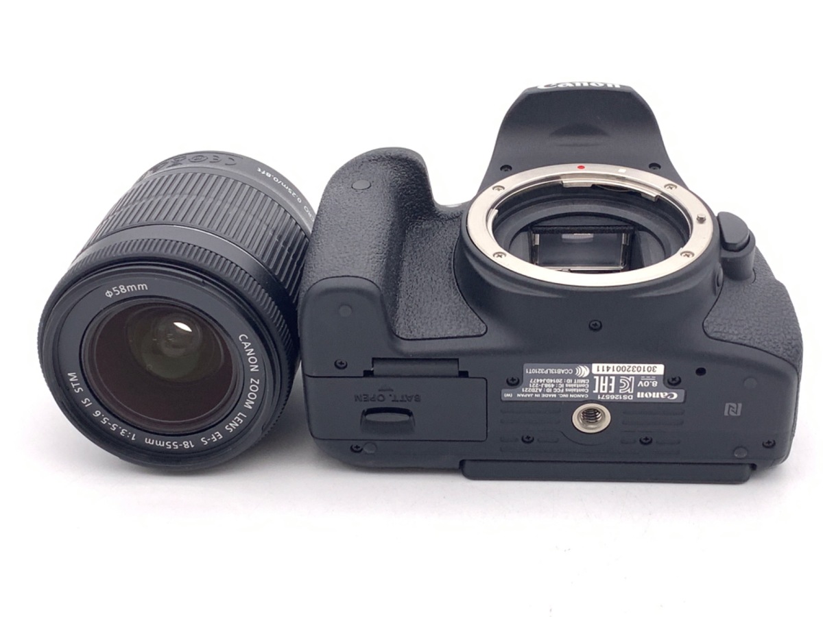 中古キヤノン EOS Kiss X8i EF-S 18-55mm IS STM レンズキット