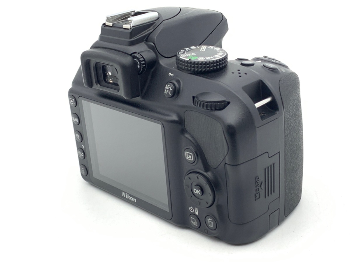 中古：B(並品)】ニコン D3400 ボディ ブラック | 2443801429355