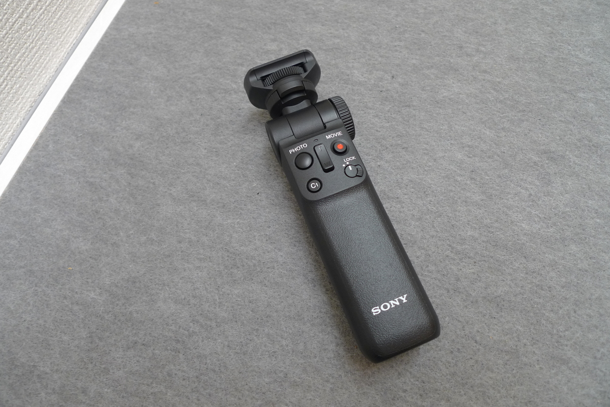 シューティンググリップ GP-VPT2BT ワイヤレスリモートコマンダー機能付 ワイヤレスリモートコマンダー機能付シューティンググリップ ブラック