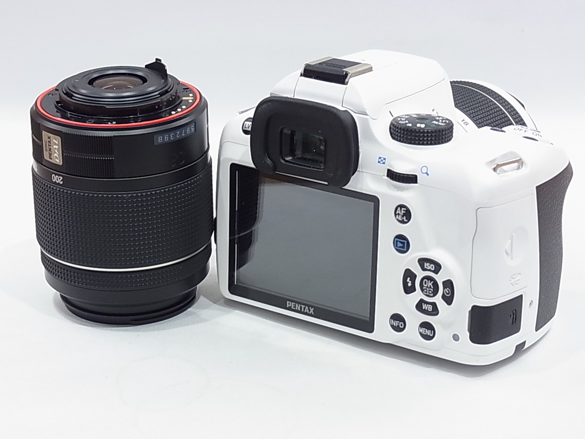 PENTAX K-50 ダブルズームレンズキット ホワイト デジタル一眼レフ 
