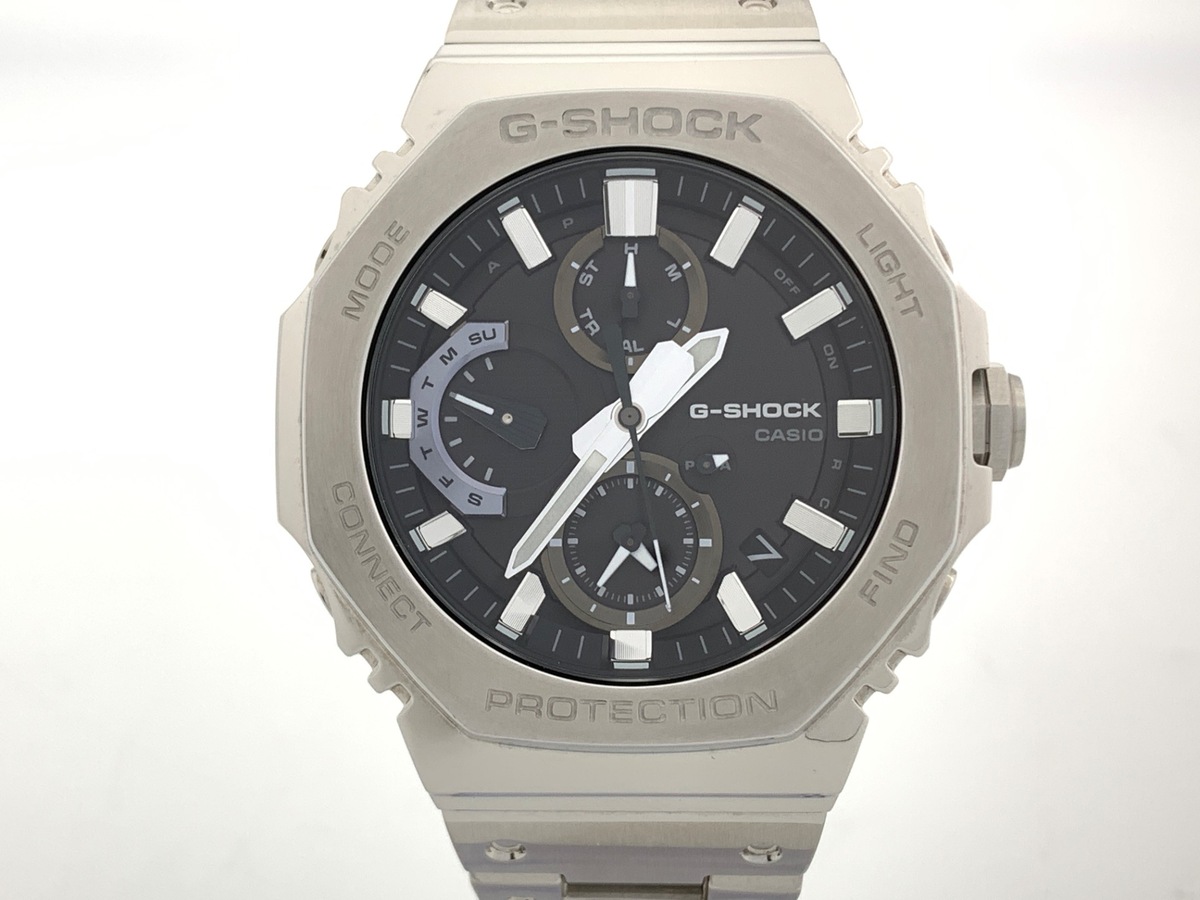カシオ G-SHOCK ブラック GMC-B2100D-1AJF ステンレススティール