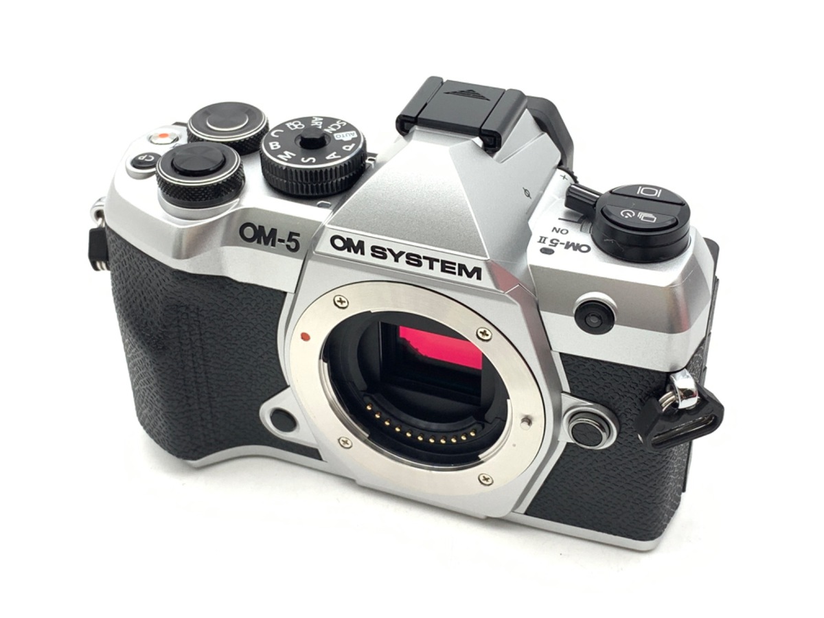 中古】OM SYSTEM OM-5 Mark II ボディ シルバー OLYMPUS OM-D E-M5 Mark II