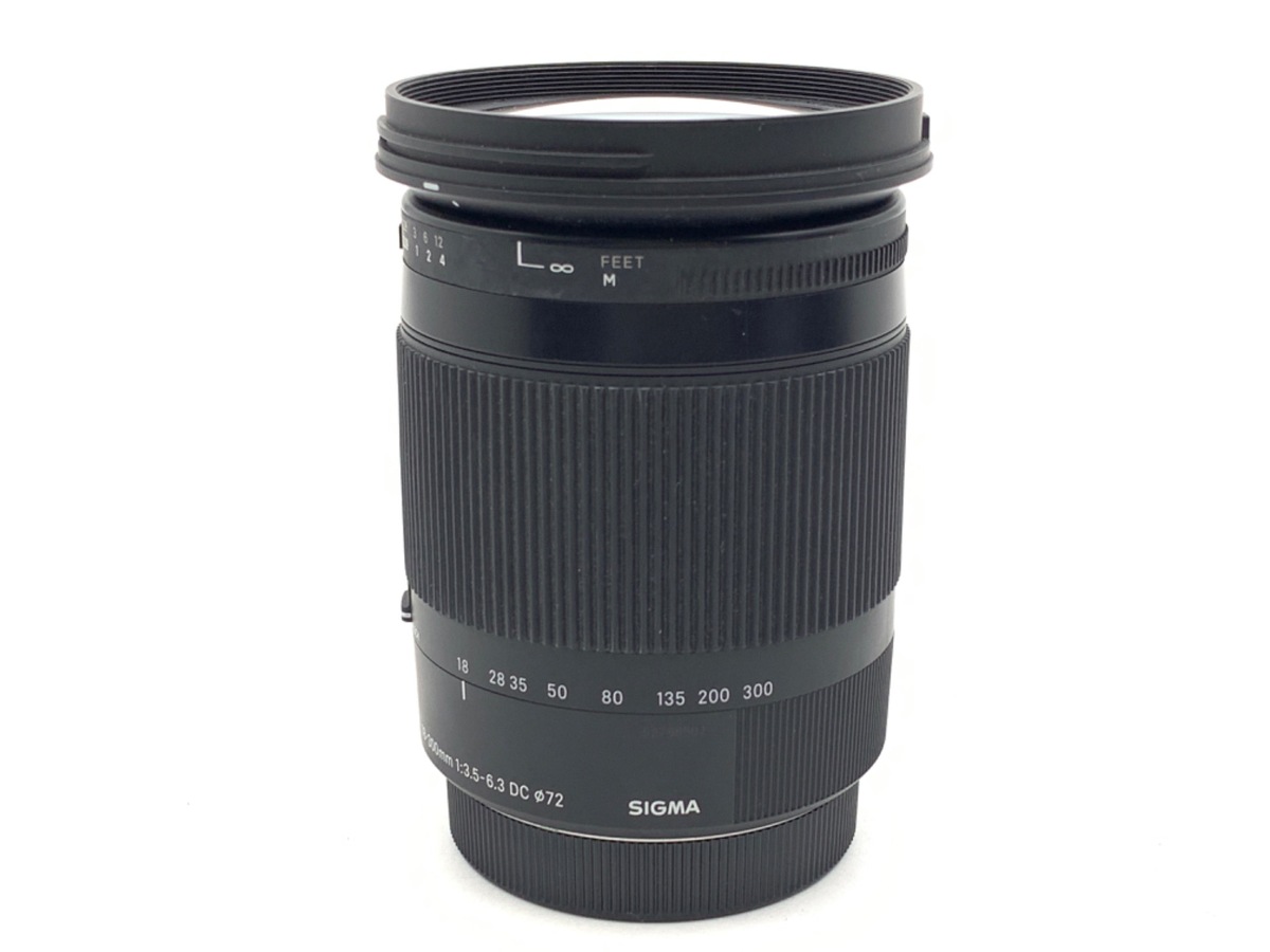 【中古】シグマ 18-300mm 1:3.5-6.3 DC キヤノンマウント シグマ 18-300mm F3.5-6.3 DC MACRO OS HSM [キヤノン用] 価格
