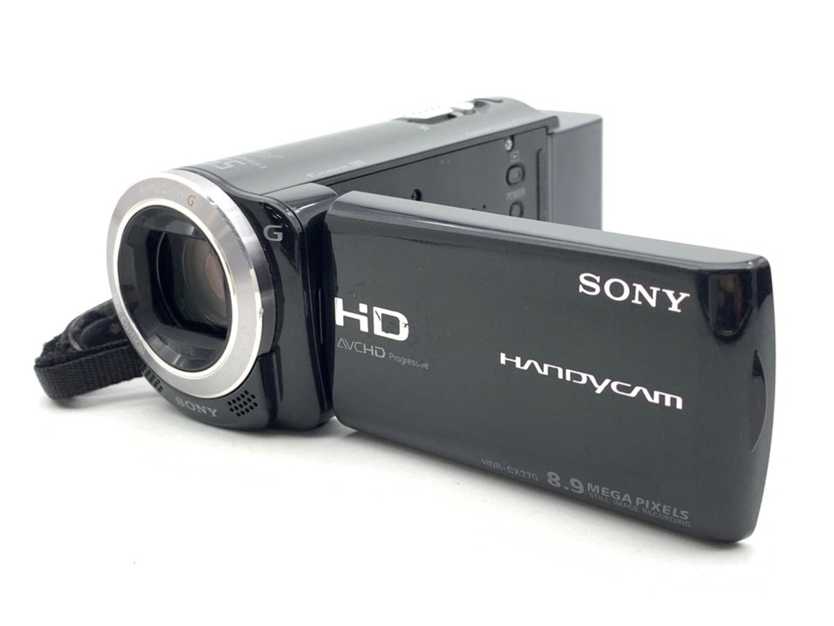 SONY HDビデオカメラ Handycam CX270V クリスタルブラック HDR-CX270V  