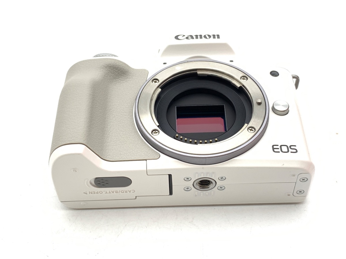【中古】キヤノン EOS Kiss M ボディ ホワイト