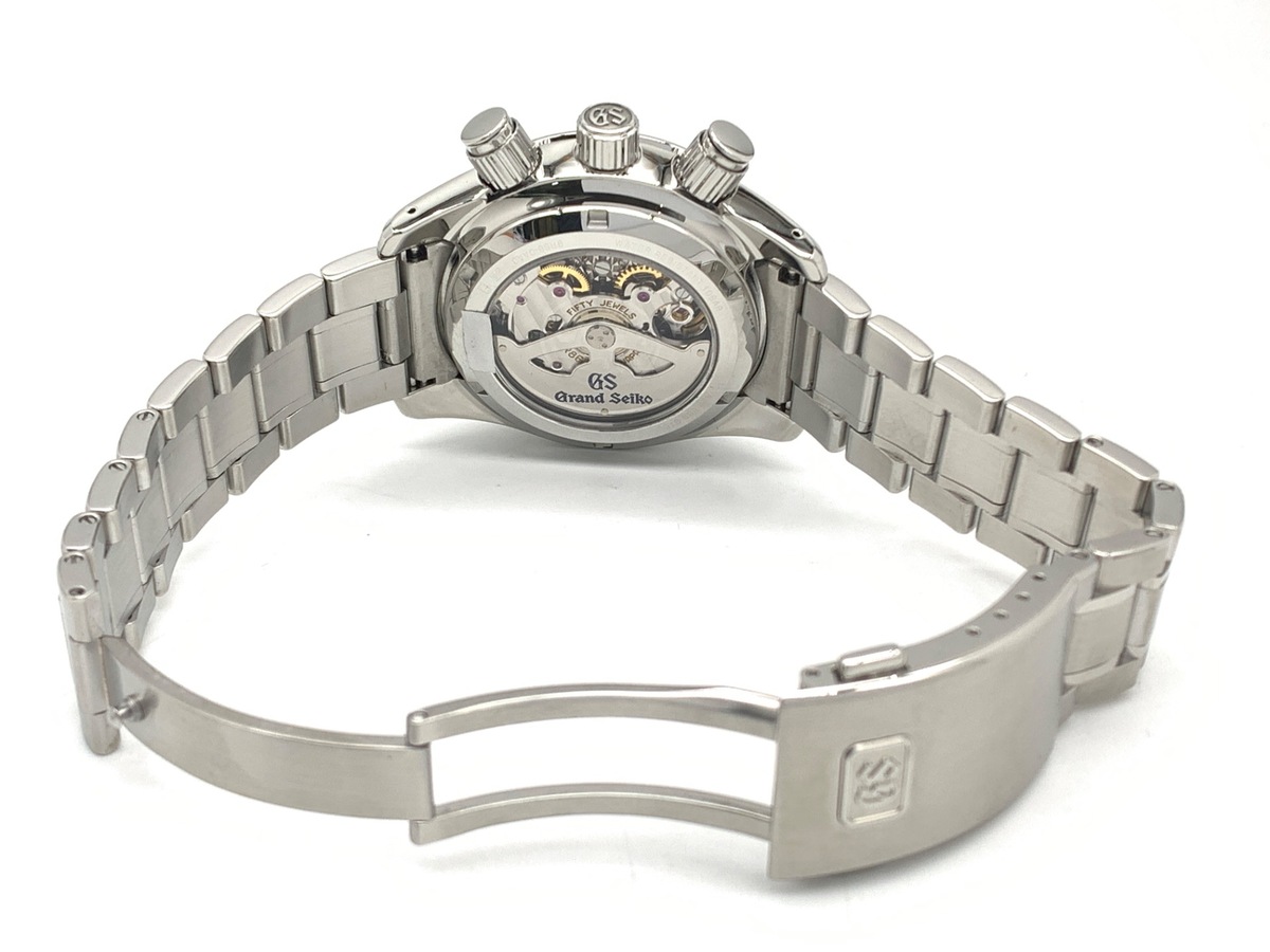 グランドセイコー スプリングドライブ シルバー SBGC001/9R86-0AA0 ステンレススティール